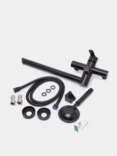 Смеситель для ванны и душа Frap F22801-6 черный