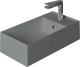 Раковина SIMAS AGILE AG50 cemento  matt*1 серая 50 см