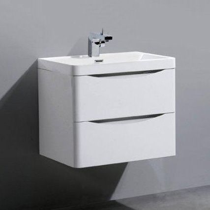 Тумба под раковину BelBagno подвесная 60x45см Bianco Lucido ANCONA-N-600-2C-SO-BL