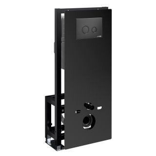 Система инсталляции для унитазов WasserKRAFT Glan 66TLT.010.ME.BL.MB01 с кнопкой смыва