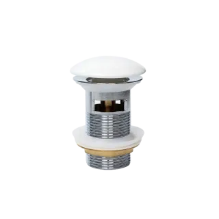 Донный клапан для раковины GID Minucia Wh100-1 с переливом белый