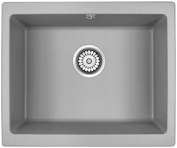 Мойка кухонная Paulmark Gera PM205546-GRM серый металлик Мойка кухонная Paulmark Gera PM205546-GRM серый металлик