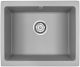 Мойка кухонная Paulmark Gera PM205546-GRM серый металлик Мойка кухонная Paulmark Gera PM205546-GRM серый металлик