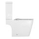 Унитаз-компакт Azario Ferra AZ-1015 безободковый белый