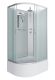 Душевая кабина Niagara NG-2310-14RBKT 120x80см серебро/матовое
