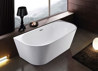 Акриловая ванна Art&Max 150x75см белый AM-206-1500-750