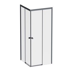 Душевой уголок Am.Pm X-joy W94G-403-8080-BТ1К 80x80 см без поддона чёрный матовый