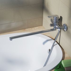 Смеситель для ванны IDDIS Ray хром глянцевый RAYSBL2i10WA