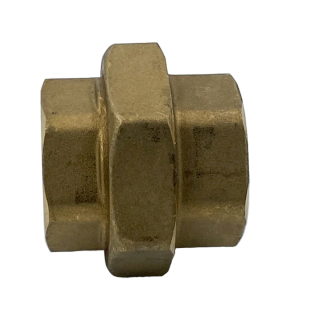 Сгон американка, ELSEN, Metalit, прямой, ВВ, 1 1/2, 1 1/2, EBF21.112, латунь, с плоским уплотнением