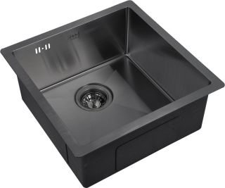 Мойка кухонная Zorg Inox PVD PVD 4444 GRAFIT Мойка кухонная Zorg Inox PVD PVD 4444 GRAFIT