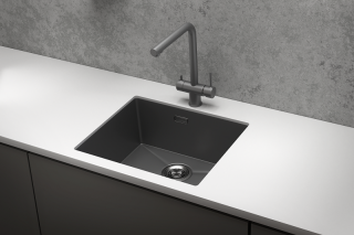 Мойка кухонная Granula 5445U, ГРАФИТ МАТОВЫЙ Мойка кухонная Granula 5445U, ГРАФИТ МАТОВЫЙ