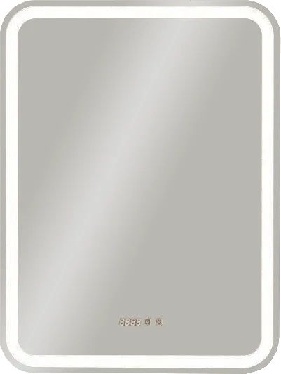 Зеркало-шкаф с подсветкой ArtMax Platino AM-Pla-600-800-1D-L-DS-FC-H-T-Grey 60 см серый матовый