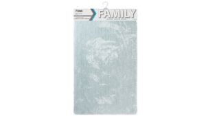 Коврик для ванной Fixsen Family, голубой, 1-ый (70х120 см), (FX-9003C)