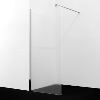 Душевая перегородка WasserKRAFT Rur 30W46-MG 110 см профиль хром стекло матовое