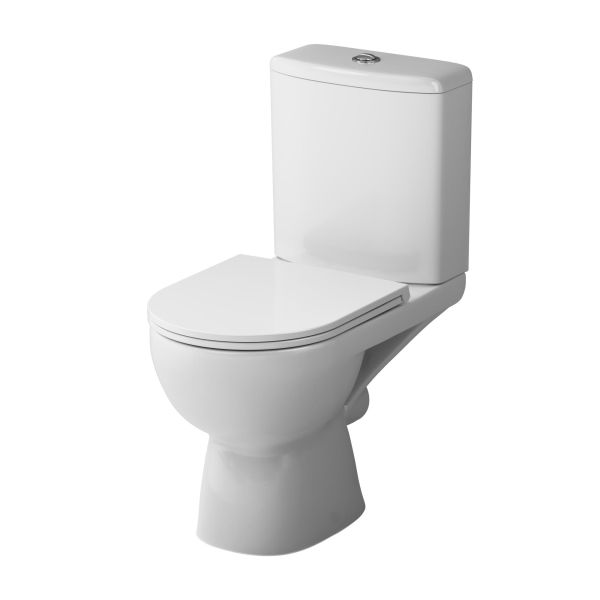 Унитаз-компакт напольный AM.PM Gem C908600SC FlashClean с сиденьем микролифт