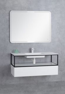 Каркас под раковину Cezares CADRO-120/46/30-1C-SO-MET-ST