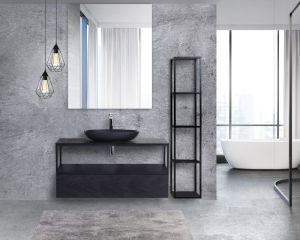 База под каркас для раковины Cezares CADRO-80-1C-SO-NR-BLUM