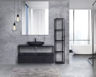 База под каркас для раковины Cezares CADRO-100-1C-SO-NR-BLUM