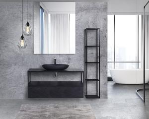 База под каркас для раковины Cezares CADRO-120-1C-SO-NR-BLUM