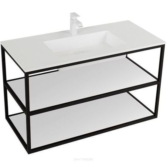 Каркас под раковину Cezares CADRO-100/46/58-2C-SO-MET-ST