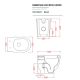 Унитаз Artceram HERMITAGE HEV005 01 00 белый Унитаз Artceram HERMITAGE HEV005 01 00 белый