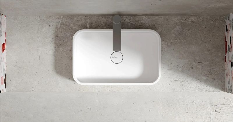 Накладная раковина Salini Callista 01 S-Sense 1101104G 55см белый глянцевый Накладная раковина Salini Callista 01 S-Sense 1101104G 55см белый глянцевый