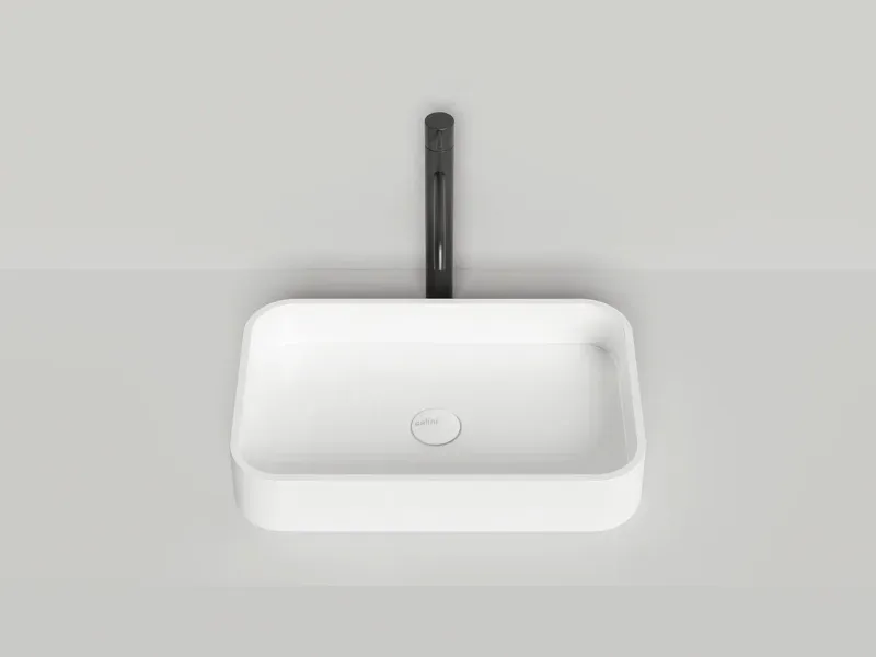 Накладная раковина Salini Callista 01 S-Sense 1101104G 55см белый глянцевый Накладная раковина Salini Callista 01 S-Sense 1101104G 55см белый глянцевый