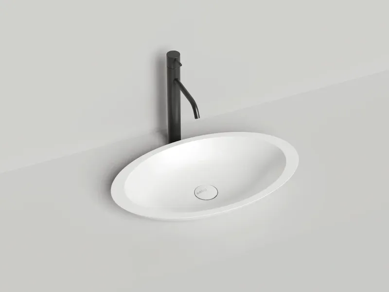 Накладная раковина Salini Callista 02 S-Sense 1101102G 58см белый глянцевый Накладная раковина Salini Callista 02 S-Sense 1101102G 58см белый глянцевый
