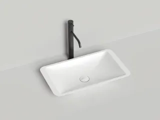 Накладная раковина Salini Callista 03 S-Stone 1101207SM 58см белый матовый