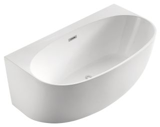 Акриловая ванна Azario Cambridge CAM18090 пристенная 1800X880X580 Акриловая ванна Azario Cambridge CAM18090 пристенная 1800X880X580