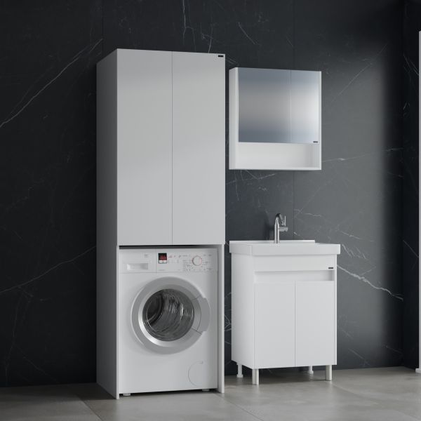 Напольная тумба под раковину Санта Мира 700472 60 см белый