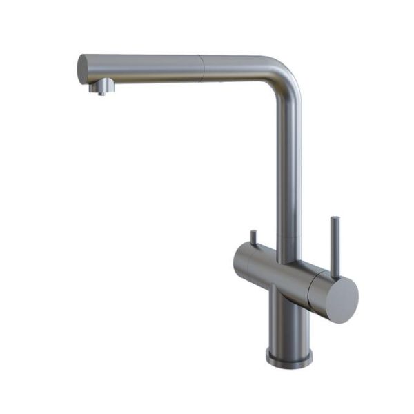 Смеситель для кухни Grandex Aqua Handy-P 902096 сатин