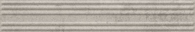 Плитка фасадная Ceramika Paradyz Карризо Серая структурная B1a 39,7x6,5 (0,77)