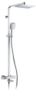 Душевая система с термостатом AltroBagno Cascata 030401 Cr хром Душевая система с термостатом AltroBagno Cascata 030401 Cr хром