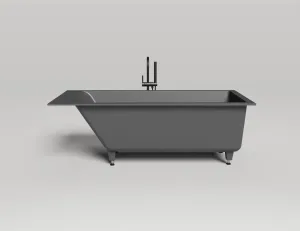 Ванна из искусственного камня Salini Cascata S-Sense 104113GRF 170x75см RAL полностью