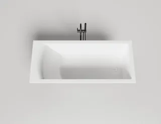 Ванна из искусственного камня Salini Cascata Kit S-Stone 104323M 170x75см белый матовый Ванна из искусственного камня Salini Cascata Kit S-Stone 104323M 170x75см белый матовый