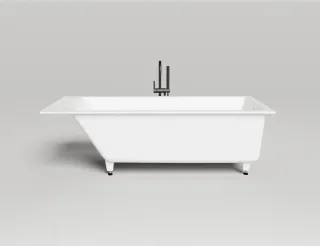 Ванна из искусственного камня Salini Cascata S-Sense 104213M 180x80см белый матовый Ванна из искусственного камня Salini Cascata S-Sense 104213M 180x80см белый матовый