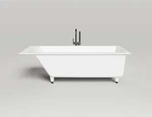 Ванна из искусственного камня Salini Cascata S-Sense 104213MRH 180x80см RAL снаружи