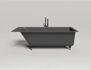 Ванна из искусственного камня Salini Cascata S-Stone 104223MRF 180x80см RAL полностью Ванна из искусственного камня Salini Cascata S-Stone 104223MRF 180x80см RAL полностью
