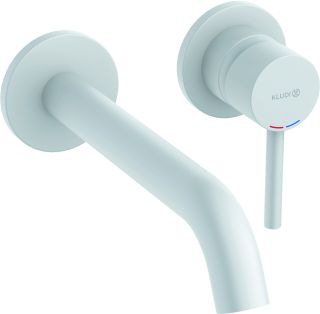 Смеситель для раковины Kludi Bozz 382455376 белый матовый Смеситель для раковины Kludi Bozz 382455376 белый матовый