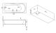 Акриловая ванна Bas Ибица Standart 150x70 Акриловая ванна Bas Ибица Standart 150x70
