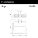 Держатель туалетной бумаги WHITECROSS Ergo ER2262CR хром