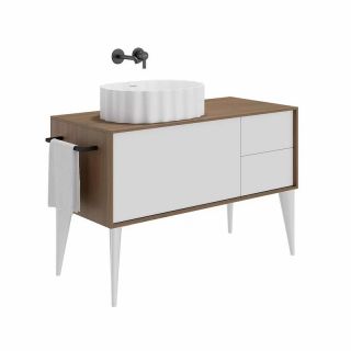 Раковина накладная Kerama Marazzi ArtBasin Conchiglia CC.wb.50\WHT.M 50 см белый матовый Раковина накладная Kerama Marazzi ArtBasin Conchiglia CC.wb.50\WHT.M 50 см белый матовый