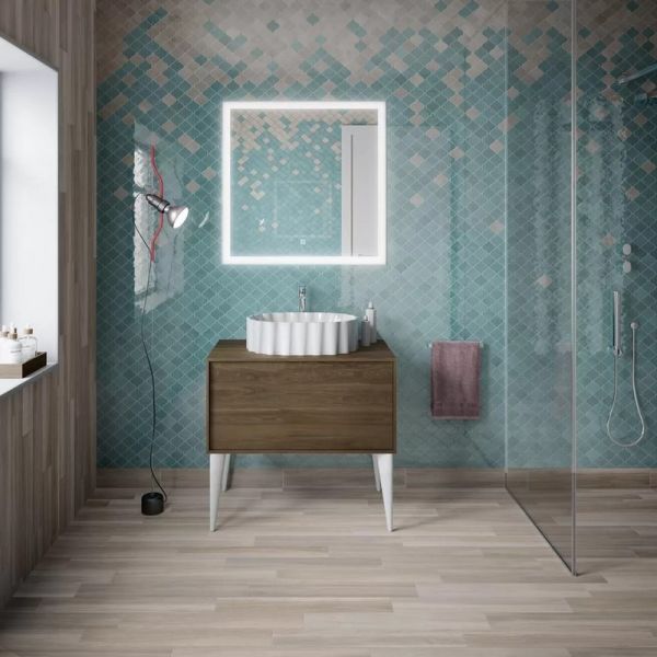 Раковина накладная Kerama Marazzi ArtBasin Conchiglia CC.wb.50\WHT 50 см белый