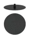 Верхний душ Wonzon & Woghand WW-88DP04-MB 30 см чёрный матовый