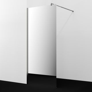 Душевая перегородка WasserKRAFT Rur 30W44GR-MR 100 см профиль графит стекло зеркальное