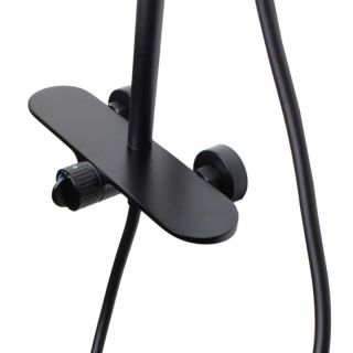 Душевая система Bronze de Luxe ICON 80112CB, черный Душевая система Bronze de Luxe ICON 80112CB, черный