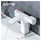 Смеситель для раковины Gappo G1007-50 термостатический белый/хром