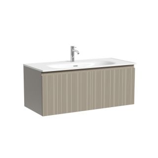 Тумба подвесная Sancos Код (Code) CD100GP 100 см серая платина