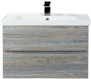 Подвесная тумба под раковину Art&Max Techno 90см сосна AM-Techno-900-2C-SO-LW635